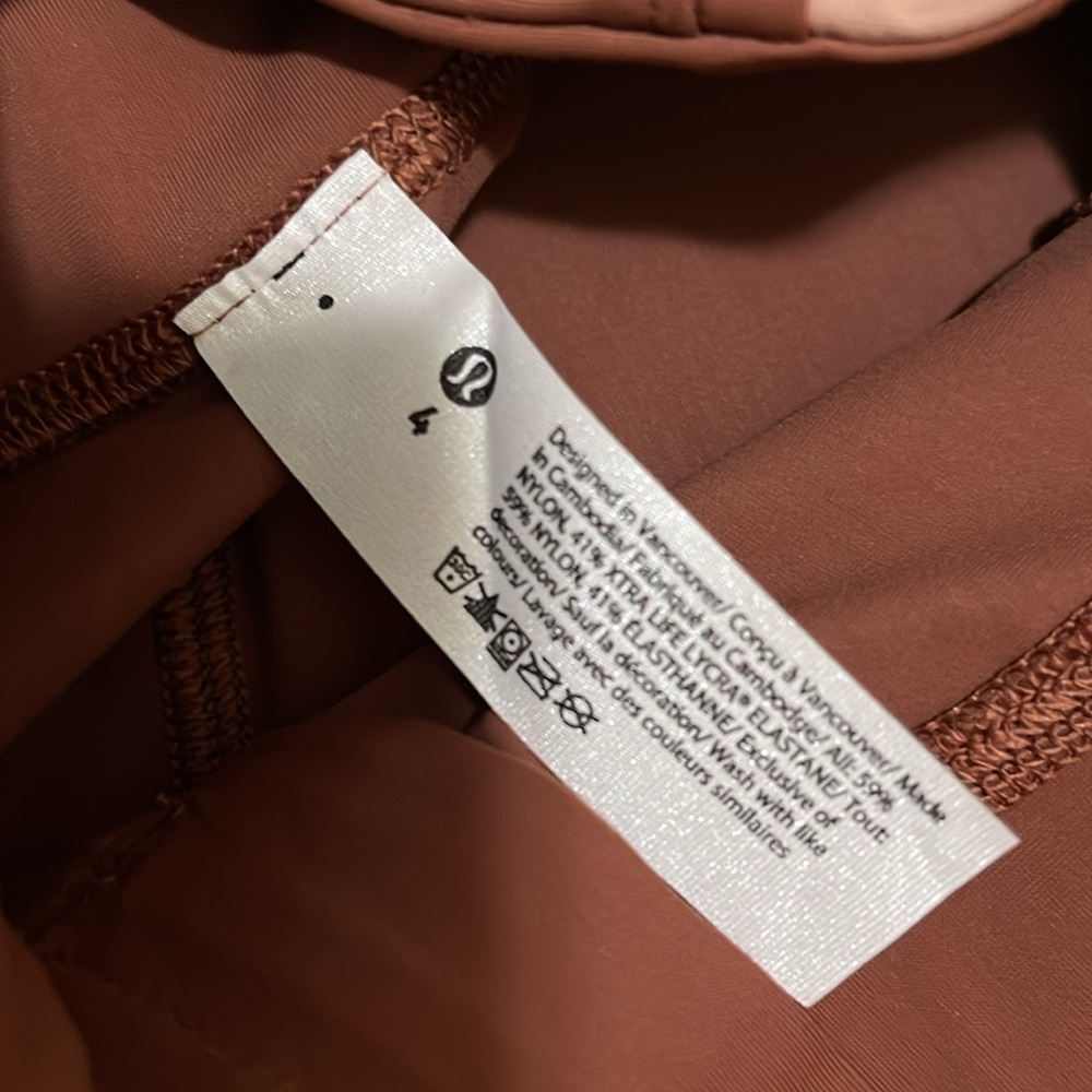 NWT- Lululemon - 4. Hike to Swim Short 6” - Picture 9 of 9